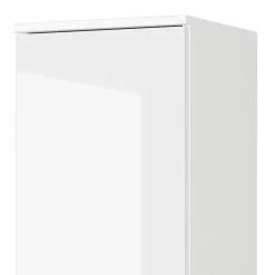 Wohnen Schränke<Bad Hochschrank in Weiß Hochglanz - Loeesa