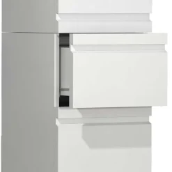 Wohnen Schränke<Bad Hochschrank in Weiß modern - Departo