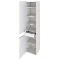 Wohnen Schränke<Bad Hochschrank mit Schublade & 2 Türen - Livendas