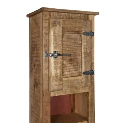 Wohnen Schränke<Bad Hochschrank Suennas aus Mangobaum Massivholz