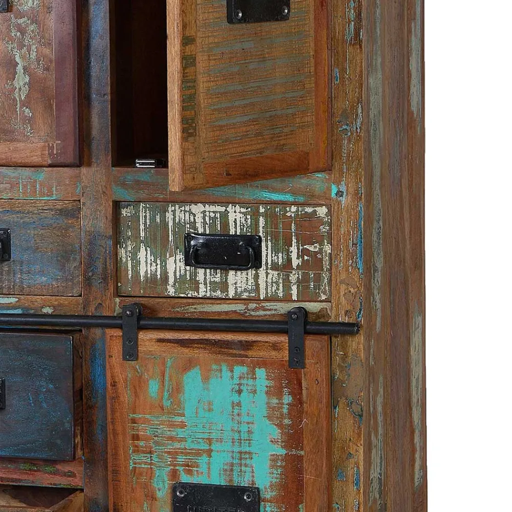 Wohnen Schränke<Bad Hochschrank Vayamos im Shabby Chic Design