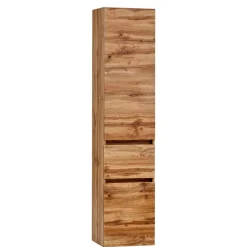 Wohnen Schränke<Bad Seitenschrank in Holz Optik Wildeiche - Iliam