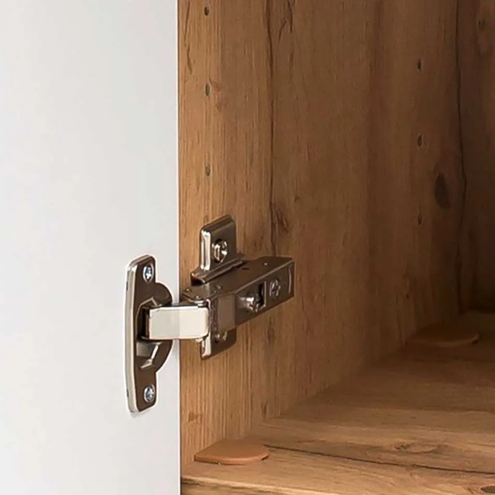 Wohnen Schränke<Bad Seitenschrank in Holz Optik Wildeiche - Iliam