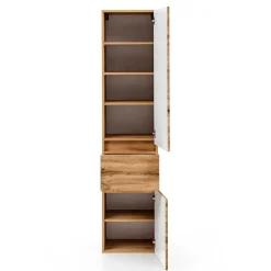 Wohnen Schränke<Bad Seitenschrank in Holz Optik Wildeiche - Iliam