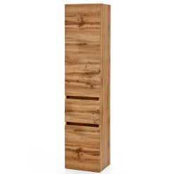 Wohnen Schränke<Bad Seitenschrank in Holz Optik Wildeiche - Iliam