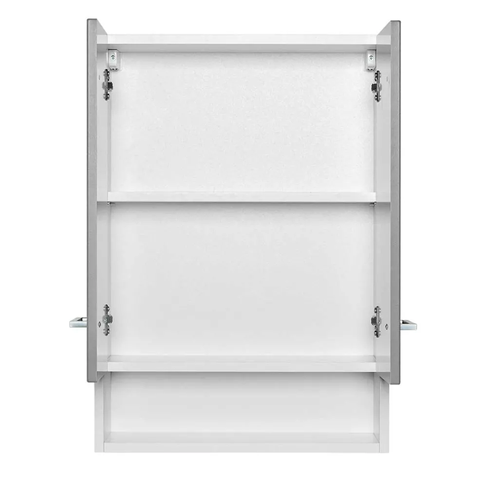 Wohnen Schränke<Badezimmer Hängeschrank in hellem Grau - Girios