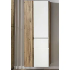 Wohnen Schränke<Badezimmer Hochschrank breit mit drei Türen - Eight