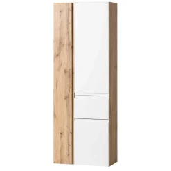 Wohnen Schränke<Badezimmer Hochschrank breit mit drei Türen - Eight