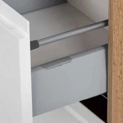 Wohnen Schränke<Badezimmer Hochschrank breit mit drei Türen - Eight