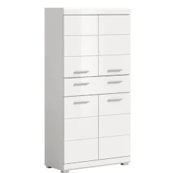 Wohnen Schränke<Badezimmer Midischrank in Weiß - Henriette