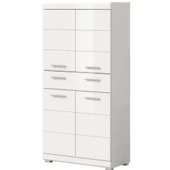 Wohnen Schränke<Badezimmer Midischrank in Weiß - Henriette