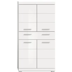 Wohnen Schränke<Badezimmer Midischrank in Weiß - Henriette