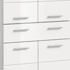 Wohnen Schränke<Badezimmer Midischrank in Weiß - Henriette