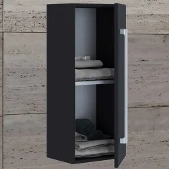Wohnen Schränke<Badezimmer Oberschrank in Schwarz - Gloriella