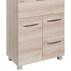 Wohnen Schränke<Badezimmer Schrank im Buche Dekor - Mabeca