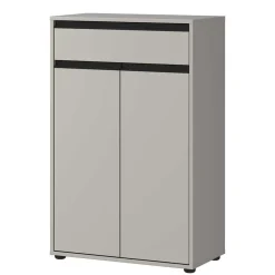 Wohnen Highboards<Badezimmer Vertiko in Grau - Ancela