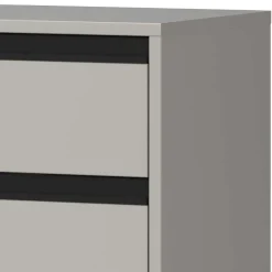 Wohnen Highboards<Badezimmer Vertiko in Grau - Ancela