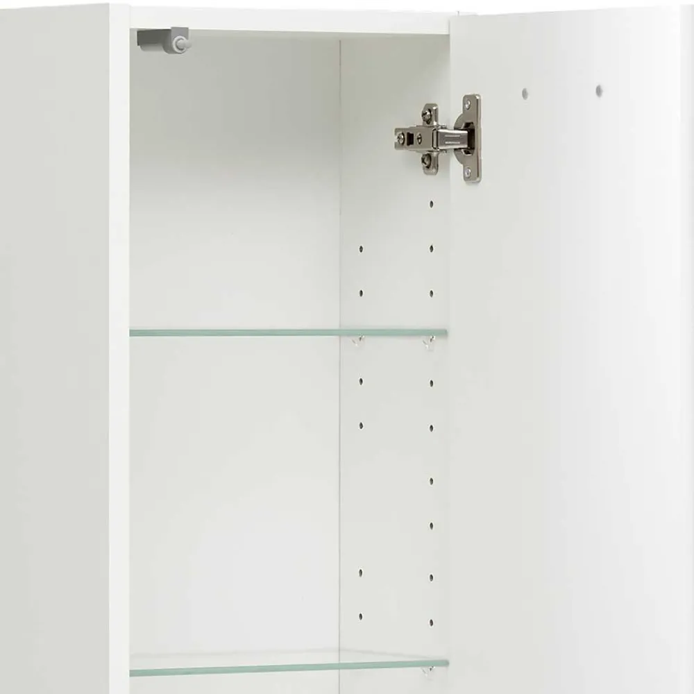 Wohnen Schränke<Badezimmer-Oberschrank in Weiß - Yennja