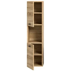 Wohnen Schränke<Badezimmerschrank in Sonoma-Eiche Optik - Hoxtona