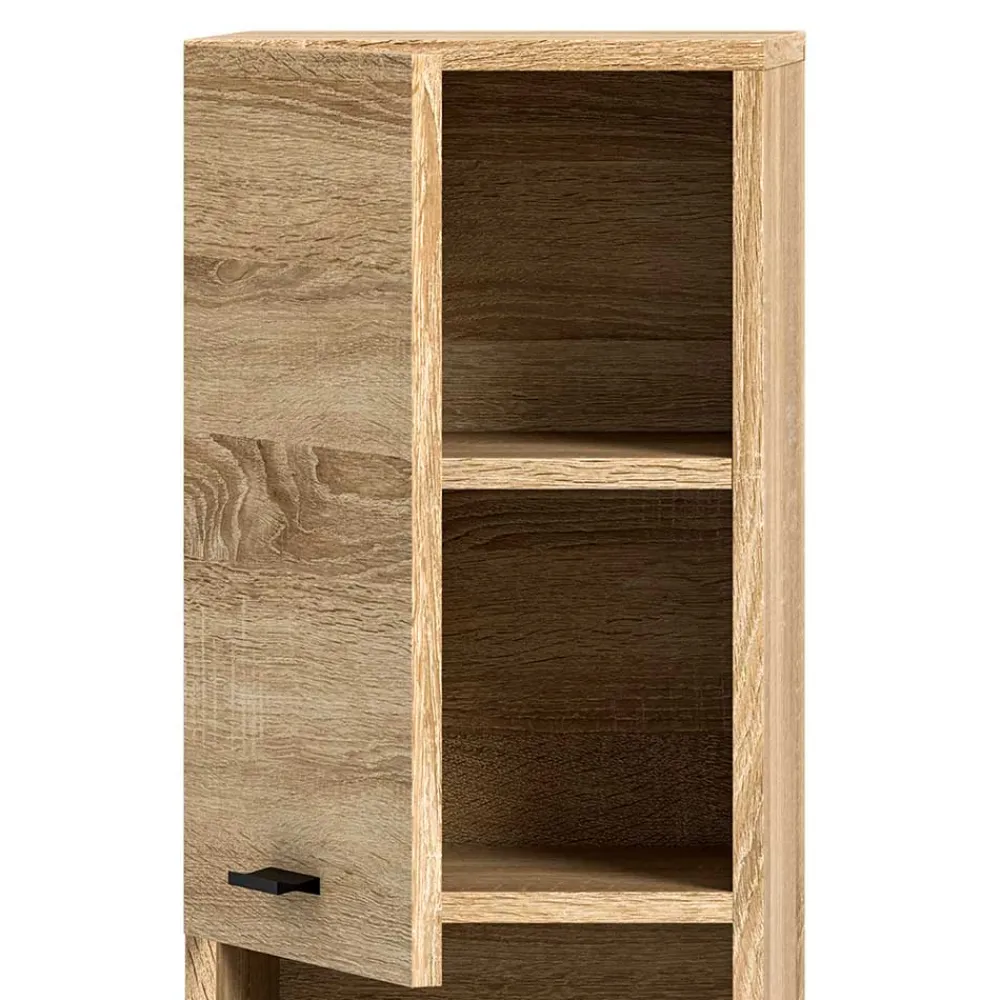 Wohnen Schränke<Badezimmerschrank in Sonoma-Eiche Optik - Hoxtona