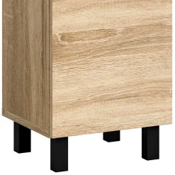 Wohnen Schränke<Badezimmerschrank in Sonoma-Eiche Optik - Hoxtona