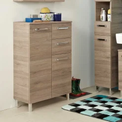 Wohnen Schränke<Badezimmer-Unterschrank 60 cm breit - Lemi