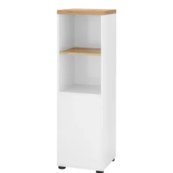 Wohnen Schränke<Badschrank in Weiß mit Wildeiche - Alenta