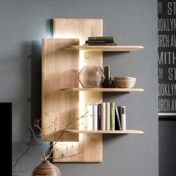 Wohnen Regale<Balkeneiche Designregal 117 cm hoch - Destal
