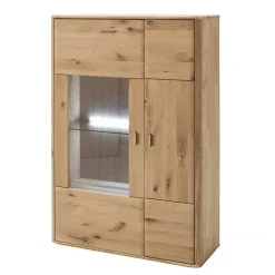 Wohnen Highboards<Balkeneiche Highboard 2-türig - Destal