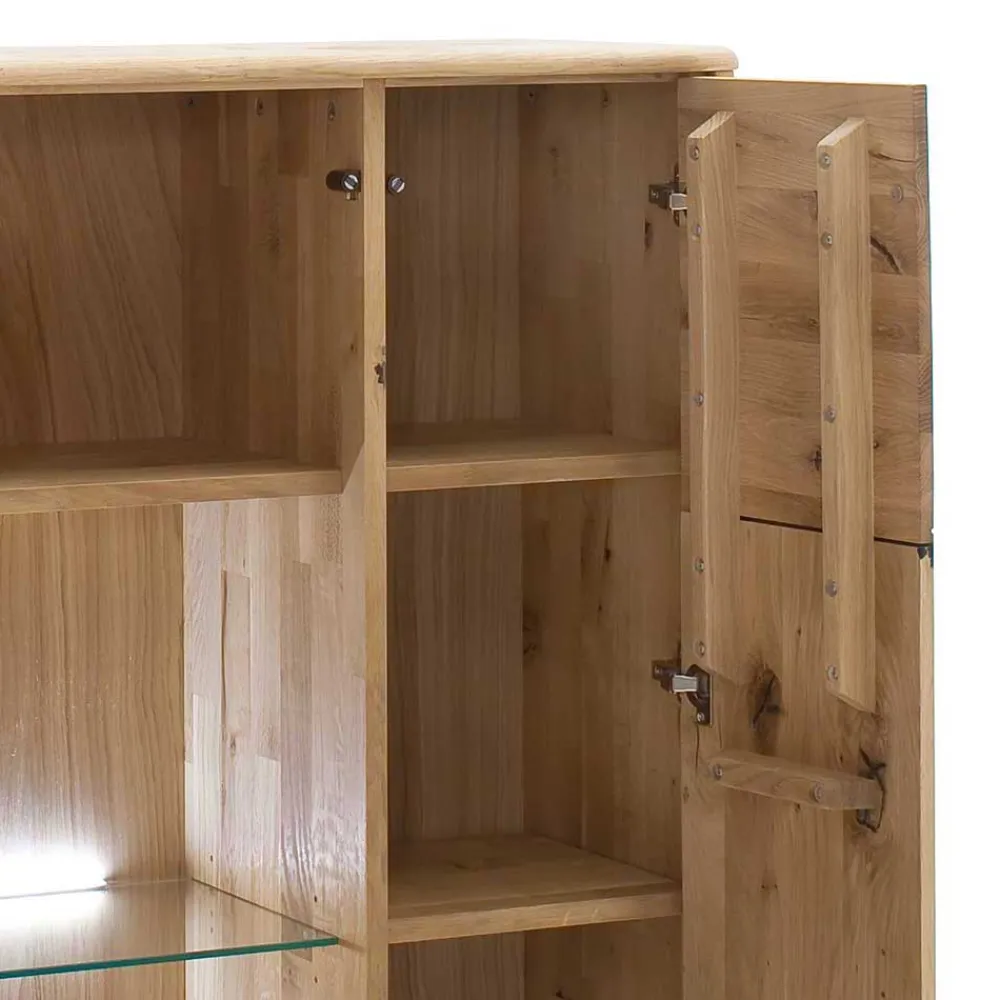 Wohnen Highboards<Balkeneiche Highboard 2-türig - Destal