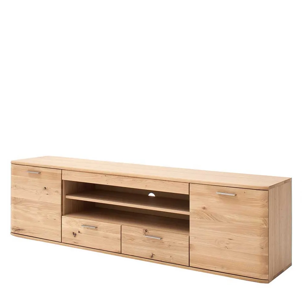 Wohnen Tv & Hifi-Möbel|Lowboards<Balkeneiche TV Element 200 cm breit - Mabasa