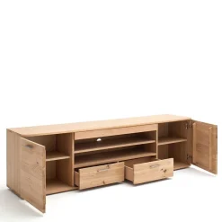 Wohnen Tv & Hifi-Möbel|Lowboards<Balkeneiche TV Element 200 cm breit - Mabasa