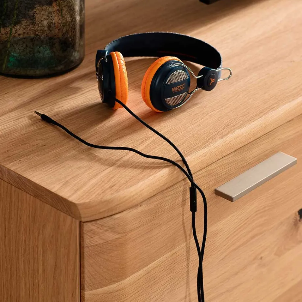 Wohnen Tv & Hifi-Möbel|Lowboards<Balkeneiche TV Element 200 cm breit - Mabasa