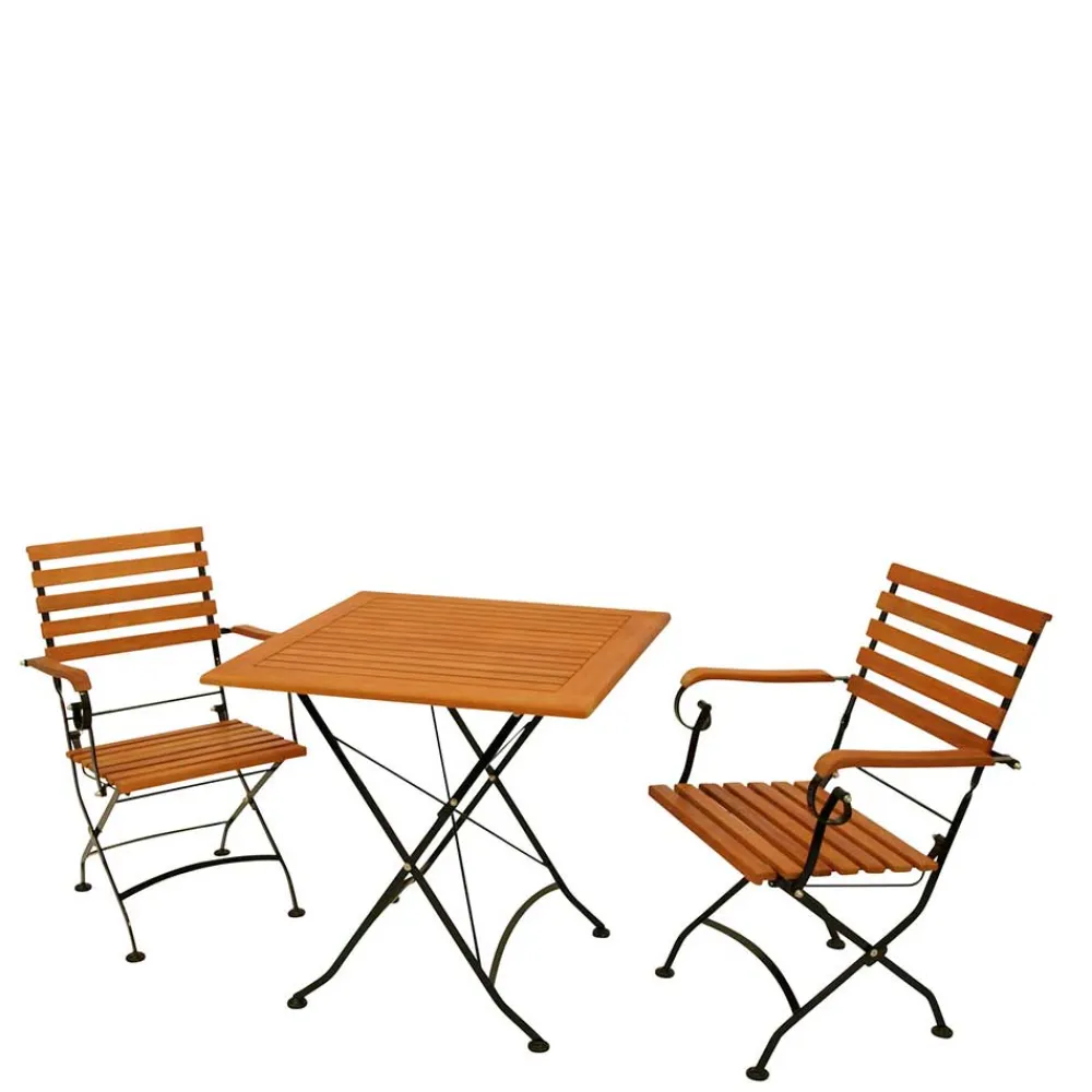 Wohnen Sitzgruppe<Balkon Tischgarnitur klappbar - Otrando (dreiteilig)