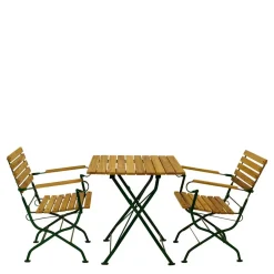 Wohnen Sitzgruppe<Balkonmöbel Set aus Robinie - Emily (dreiteilig)