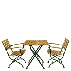 Wohnen Sitzgruppe<Balkonmöbel Set aus Robinie - Emily (dreiteilig)