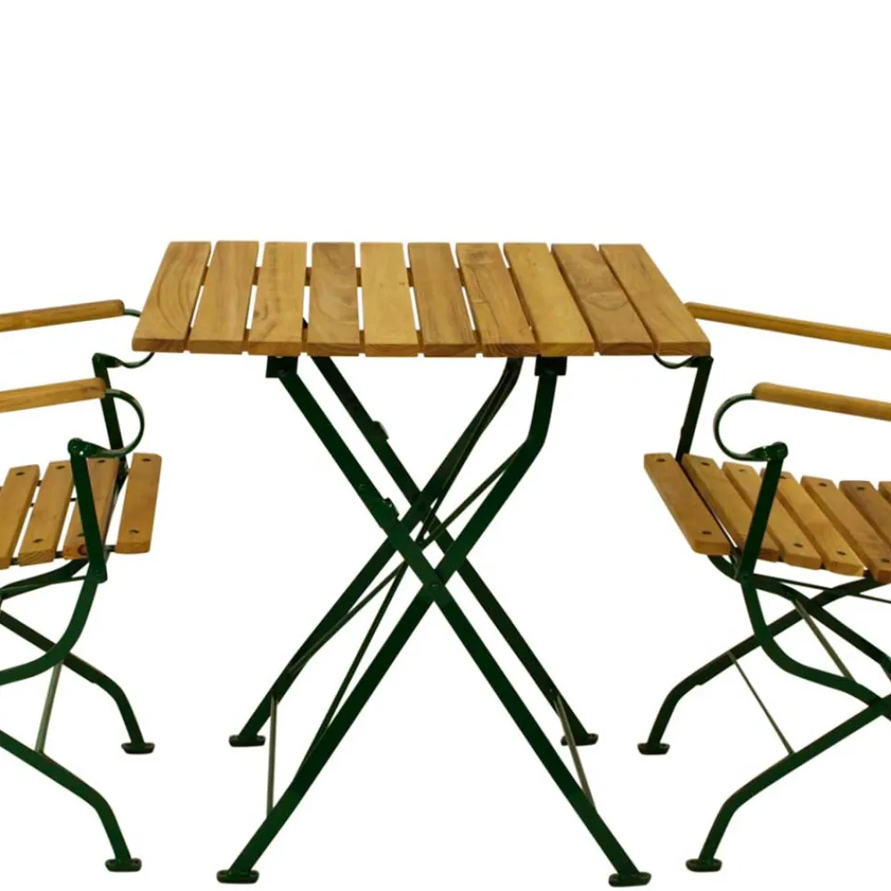 Wohnen Sitzgruppe<Balkonmöbel Set aus Robinie - Emily (dreiteilig)