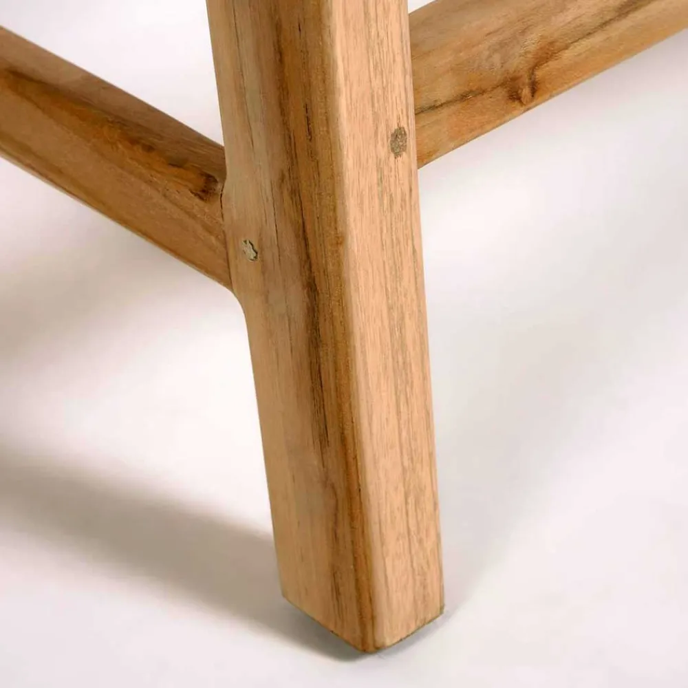 Wohnen Sitzbank<Bank aus Rattan Geflecht & Teak Holz - Thani