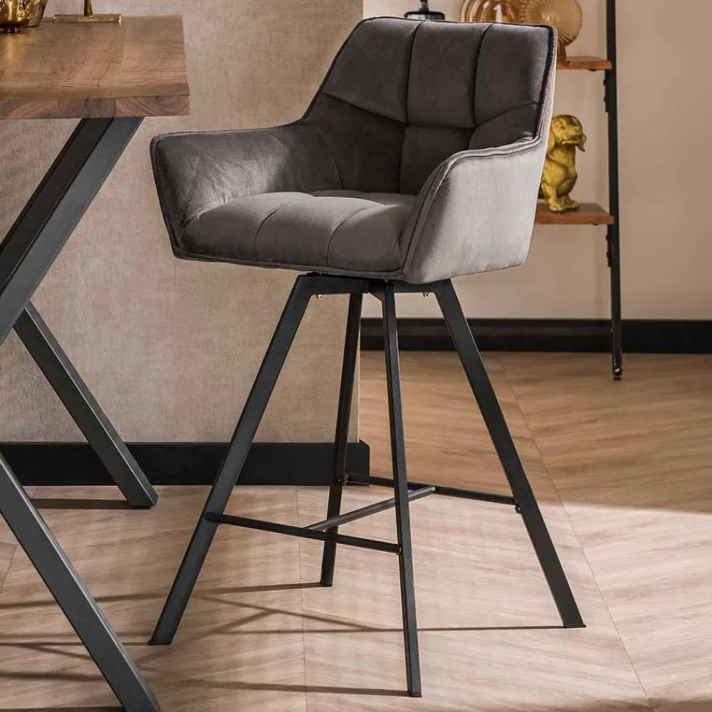 Wohnen Hocker<Bar Drehstühle mit 69 cm Sitzhöhe - Foxxy (2er Set)