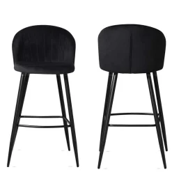 Wohnen Hocker|Stühle<Bar Polsterstuhl mit 70 cm Sitzhöhe - Tamdato (2er Set)