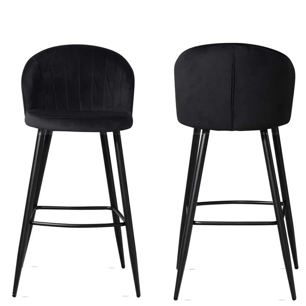 Wohnen Hocker|Stühle<Bar Polsterstuhl mit 70 cm Sitzhöhe - Tamdato (2er Set)