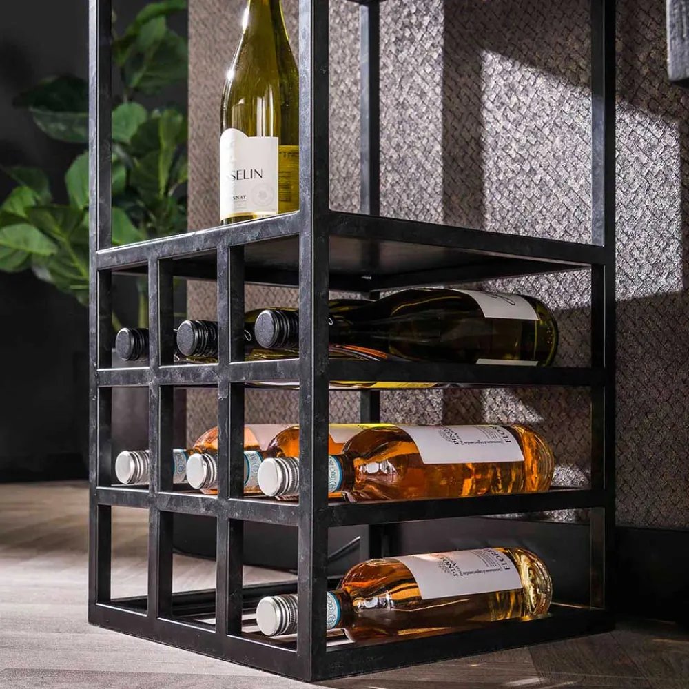 Wohnen Regale<Bar Regal mit Licht im Industrial Design - Levanton
