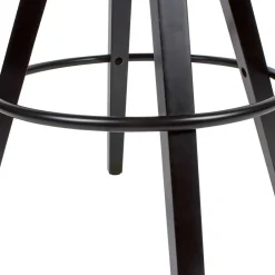 Wohnen Hocker<Bar Schalenstühle in Schwarz - Ilussiana (2er Set)