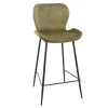 Wohnen Hocker<Bar Stühle in Beige & Schwarz - Ivalin (4er Set)