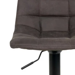 Wohnen Hocker<Bar Thekenstühle in Dunkelgrau - Rico (2er Set)
