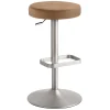 Wohnen Hocker<Barhocker in Hellbraun & Chrom - Calypso