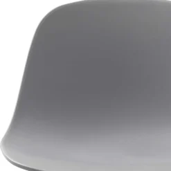 Wohnen Hocker<Barhocker mit Lehne in Grau - Marcala (2er Set)