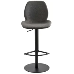 Wohnen Hocker<Barhocker mit Lehne in modernem Design - Aceh