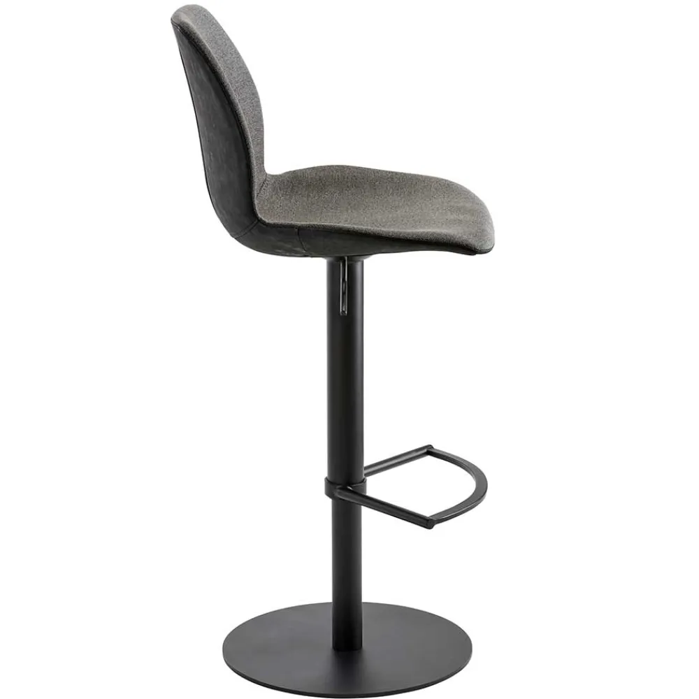 Wohnen Hocker<Barhocker mit Lehne in modernem Design - Aceh