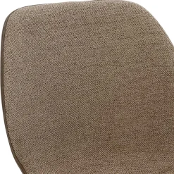 Wohnen Hocker<Barhocker mit Lehne in Schlamm & Beige - Maylana